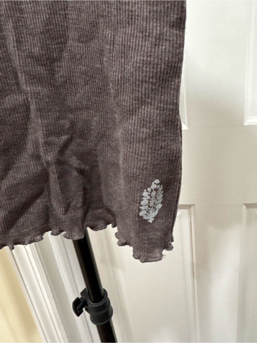 Free People Movement Dark Purple Hooded Long Sleeve - Picture 2 of 4